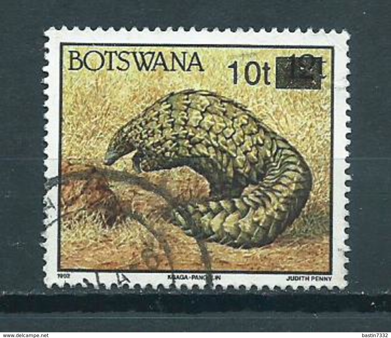 1994 Botswana Overprint Animals,dieren,tiere Used/gebruikt/oblitere - Botswana (1966-...)