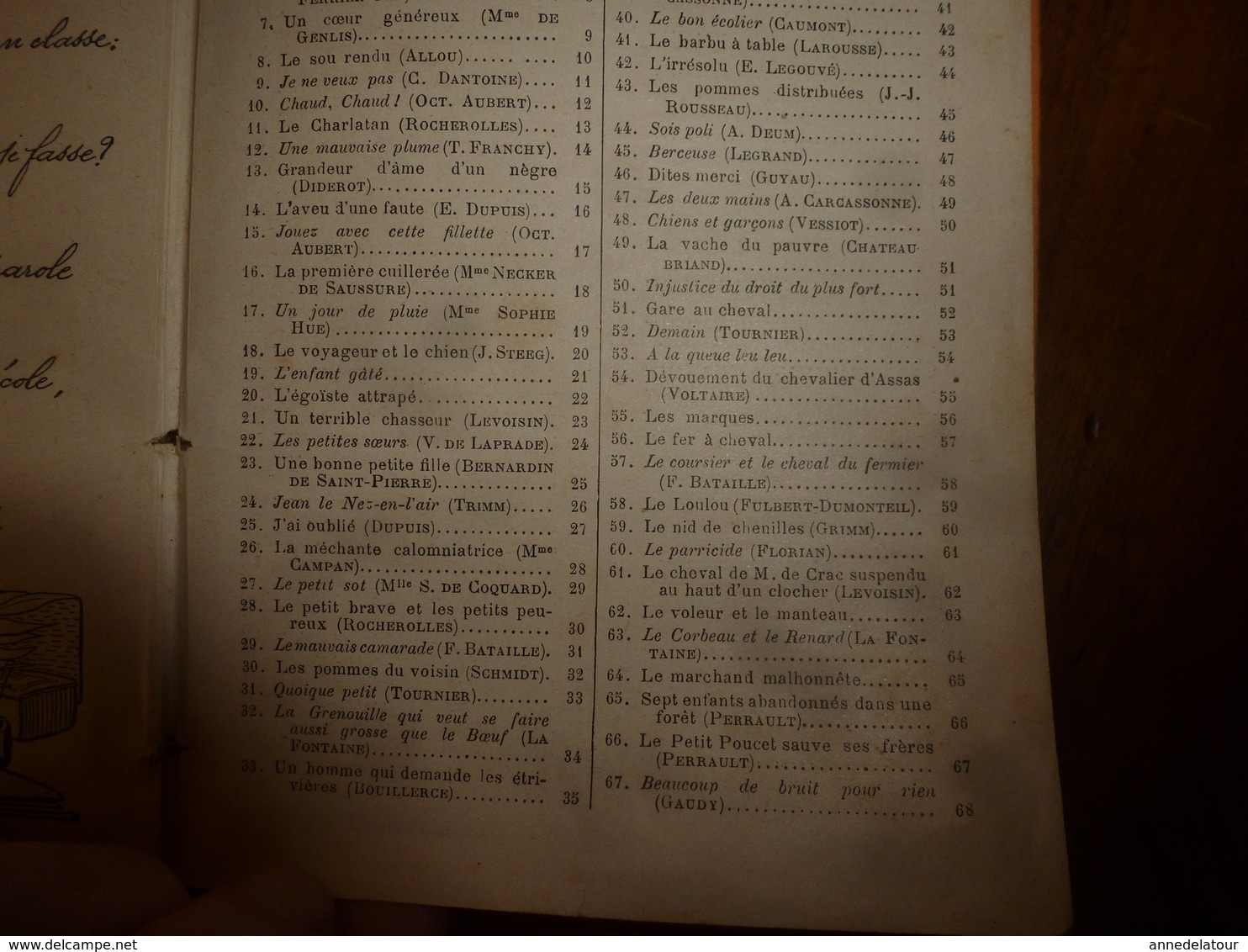 1908 Les LECTURES ATTRAYANTES -  récits choisis des auteurs les plus intéressants