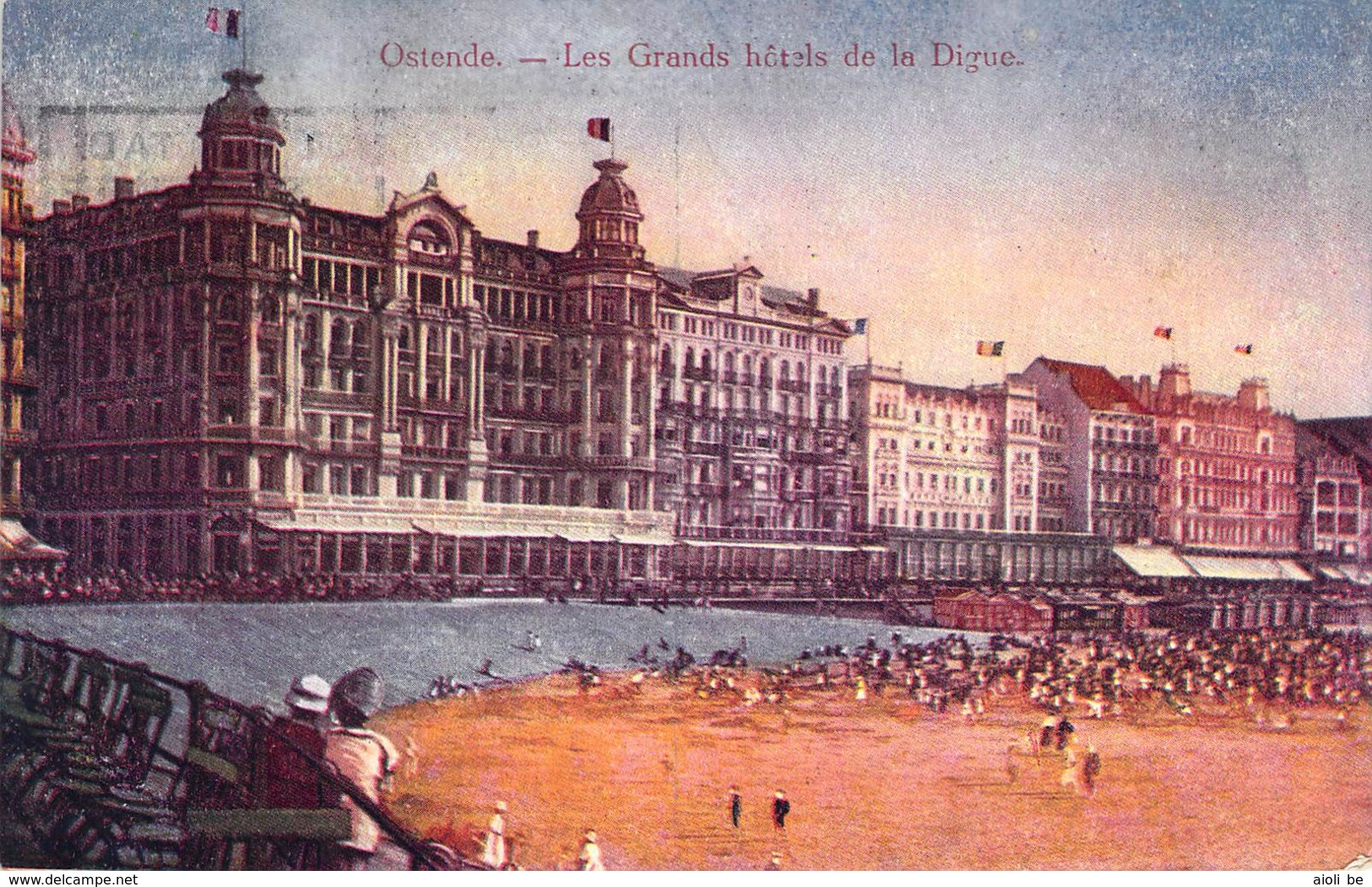 Ostende - Les Grands Hôtels De A Digue. - Oostende