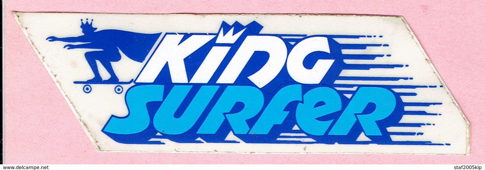 Sticker - KING SURFER - Autocollants