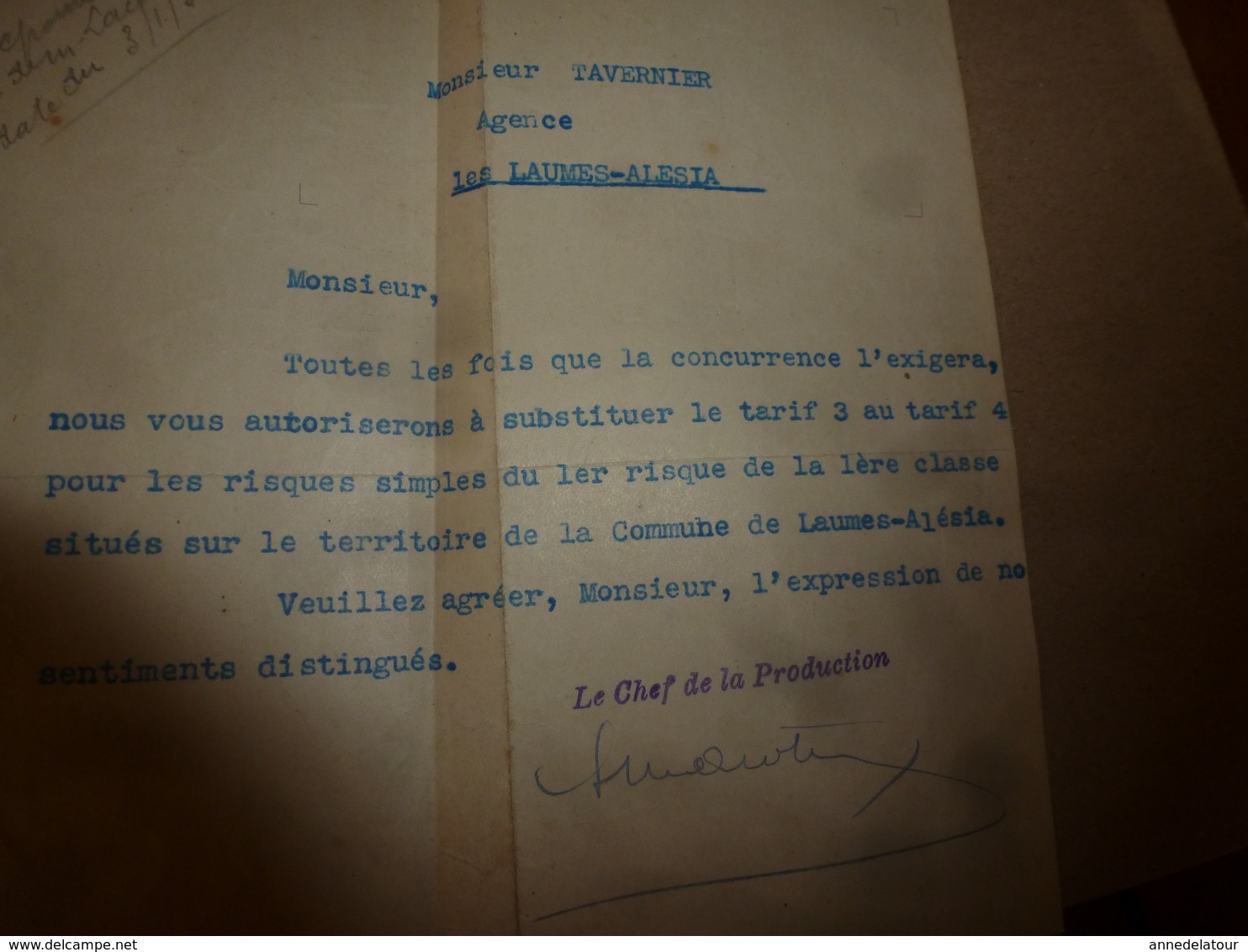 1929 LE PATRIMOINE :Tarifs INCENDIE  risques pour FRANCE-ALGERIE-TUNISIE-MAROC  Edition  Le Chartier & Dardonville