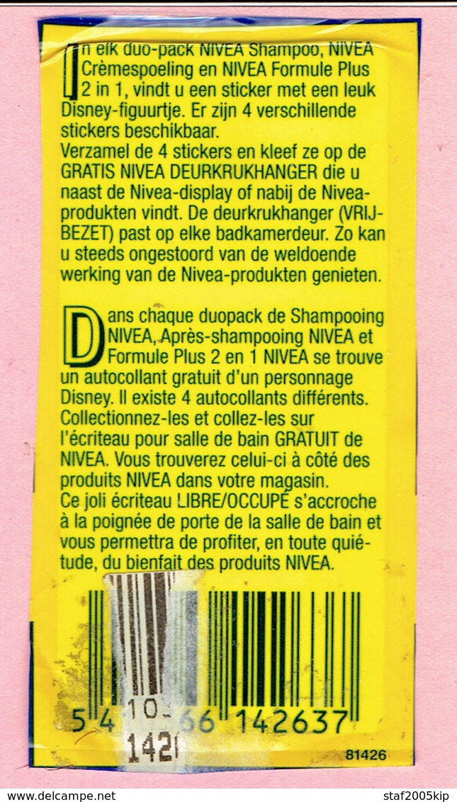 Sticker - NIVEA - Disney Figuur - Donald Duc - Autocollants