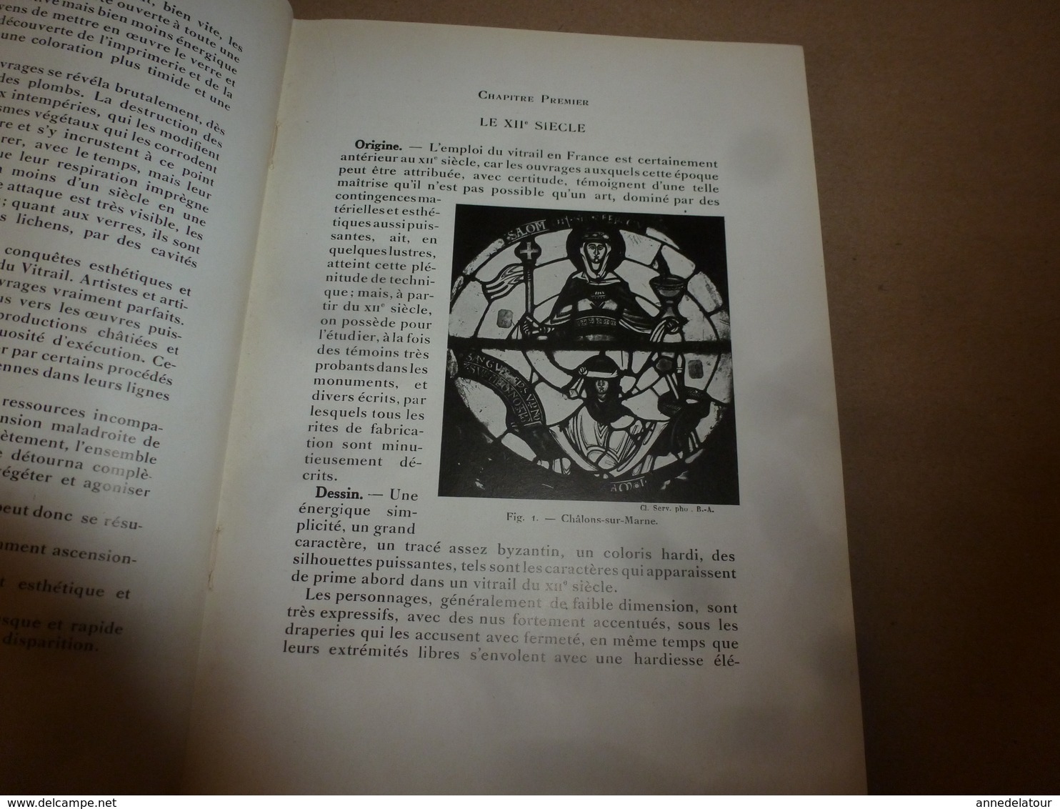 1948  Les Arts Décoratifs  -  LE VITRAIL du XIIe au XVIIIe siècle - Par Félix Gaudin peintre-verrier  (50 illustrations)