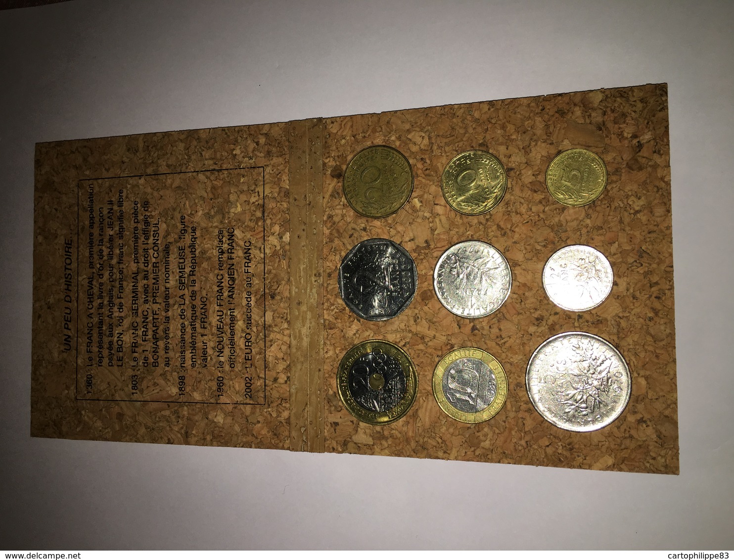 Il était Une Fois Le Franc Coffret Des Pièces De Francs  Nos Vieux Francs Avant L’euro - Other & Unclassified