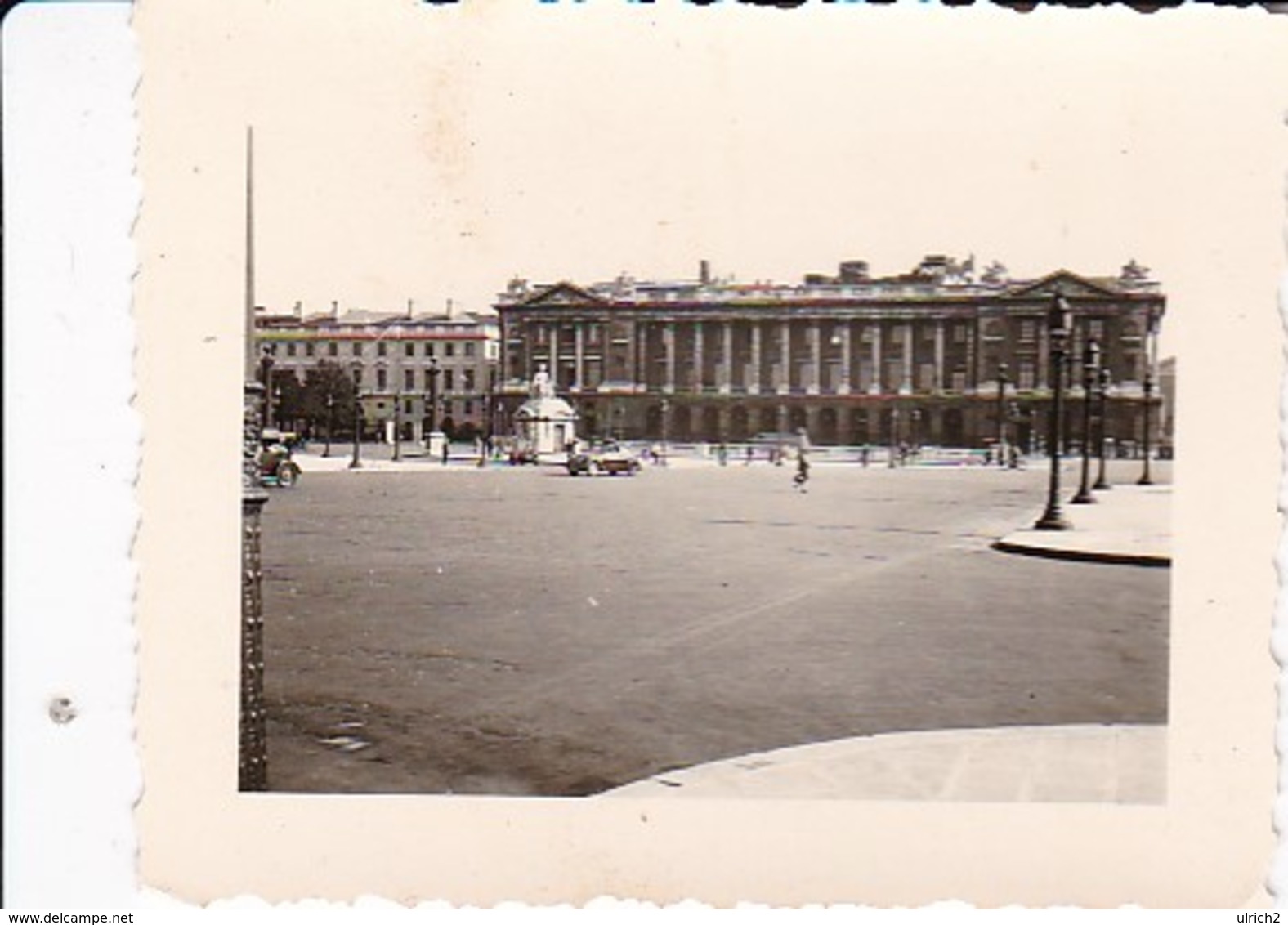 Foto Paris - Place De La Concorde - Ca. 1940 -  5,5*4cm (40071) - Orte