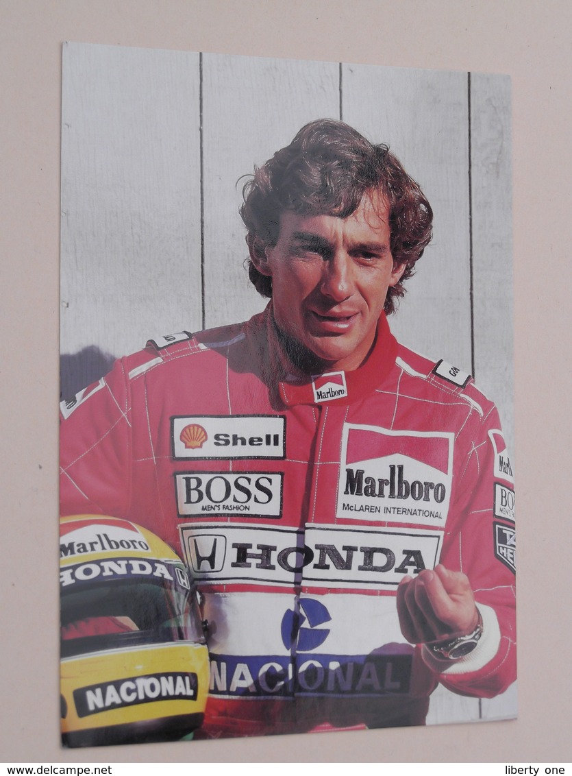 AYRTON SENNA > A. Senna ( Ediposters / Print Italy ) Anno 19?? ( See / Zie / Voir Photo ) ! - Autres & Non Classés