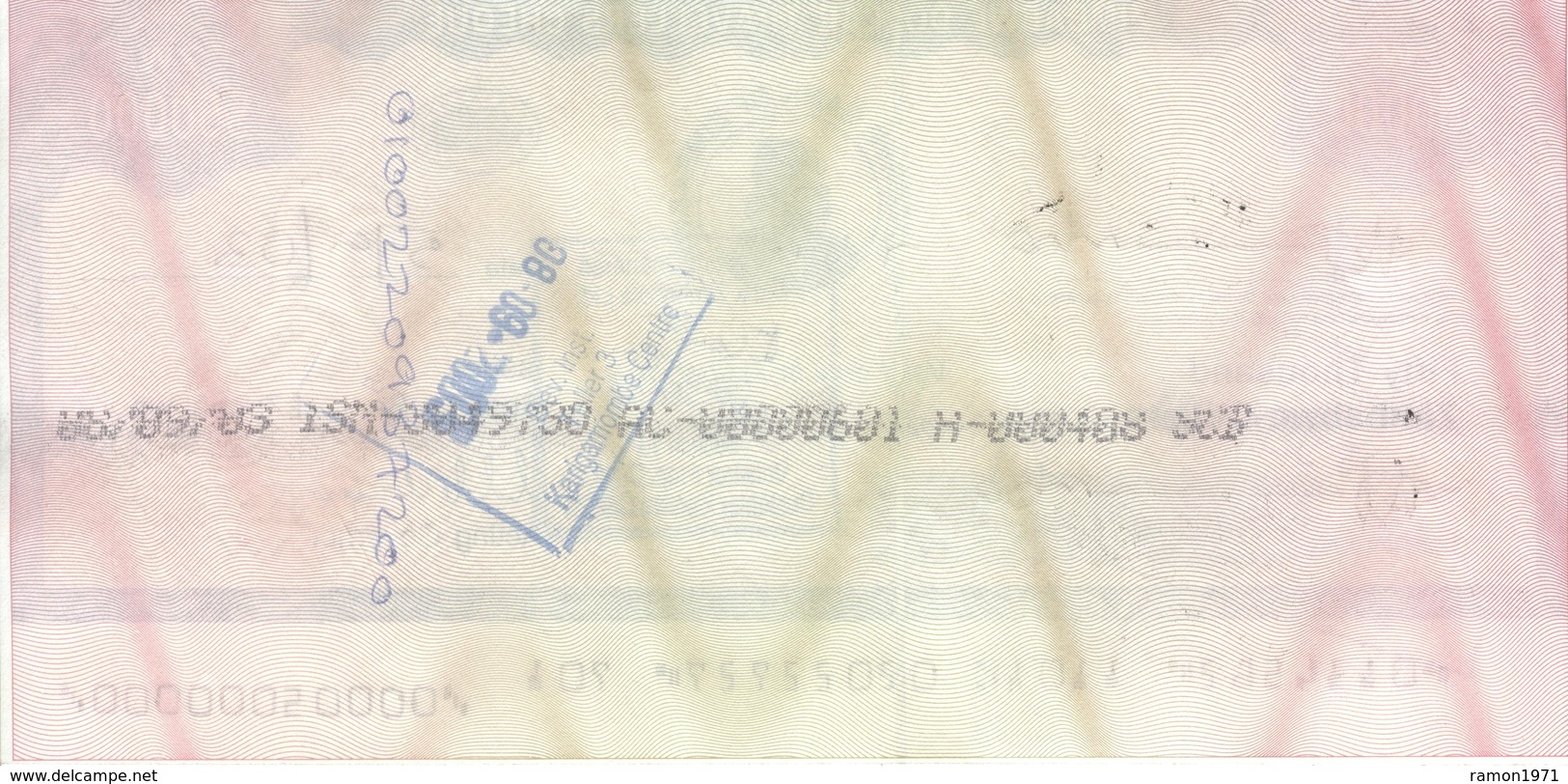 Zimbabwe 50000 Dollars 2003 AUNC Traveller Cheque - Zimbabwe