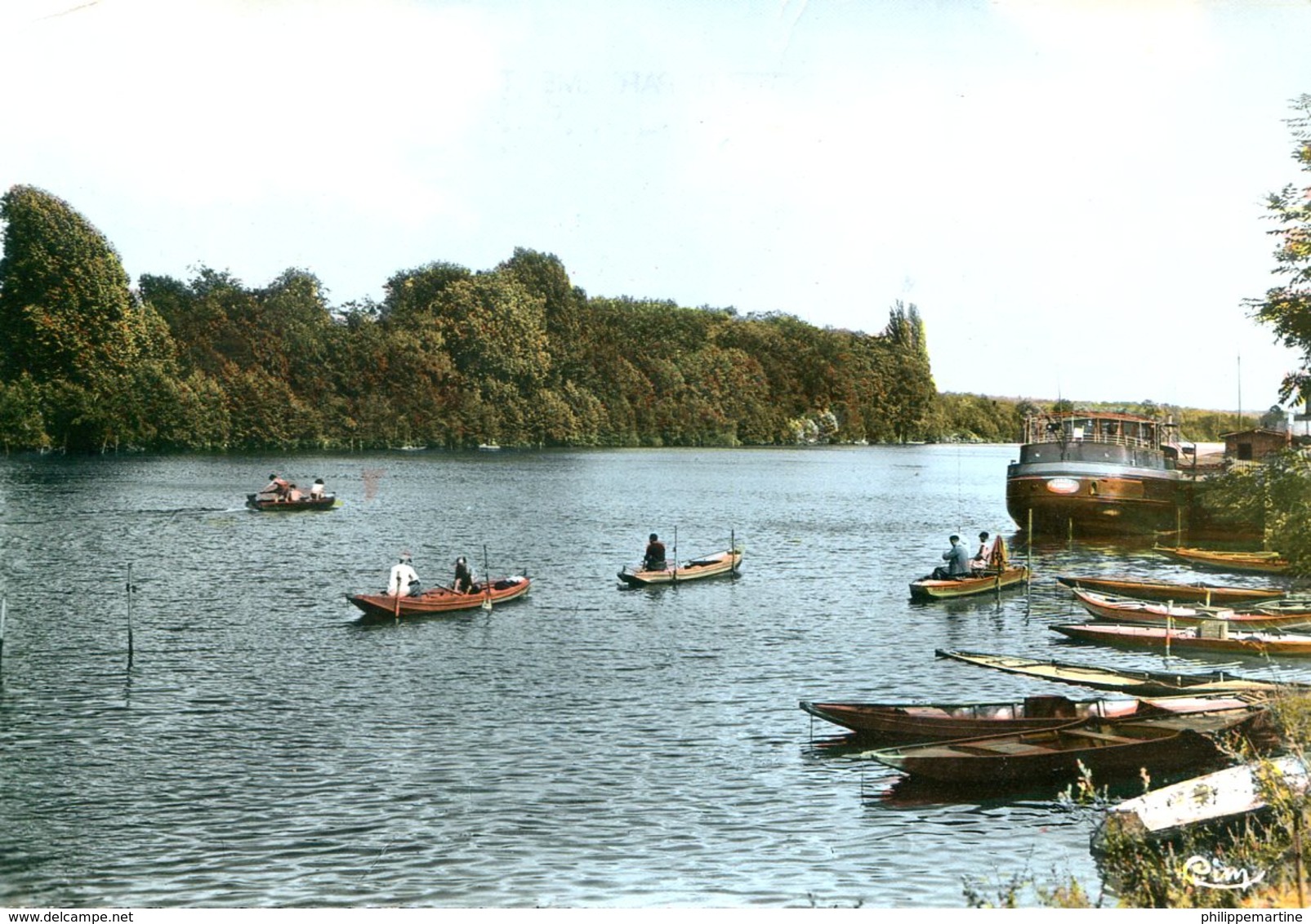 Péniche - Ris-Orangis (91) : Bords De Seine - Péniches