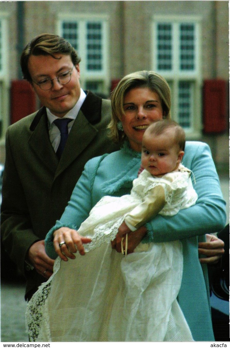 CPM Prins Constantijn,Prinses Laurentien En Eloise DUTCH ROYALTY (814290) - Familles Royales