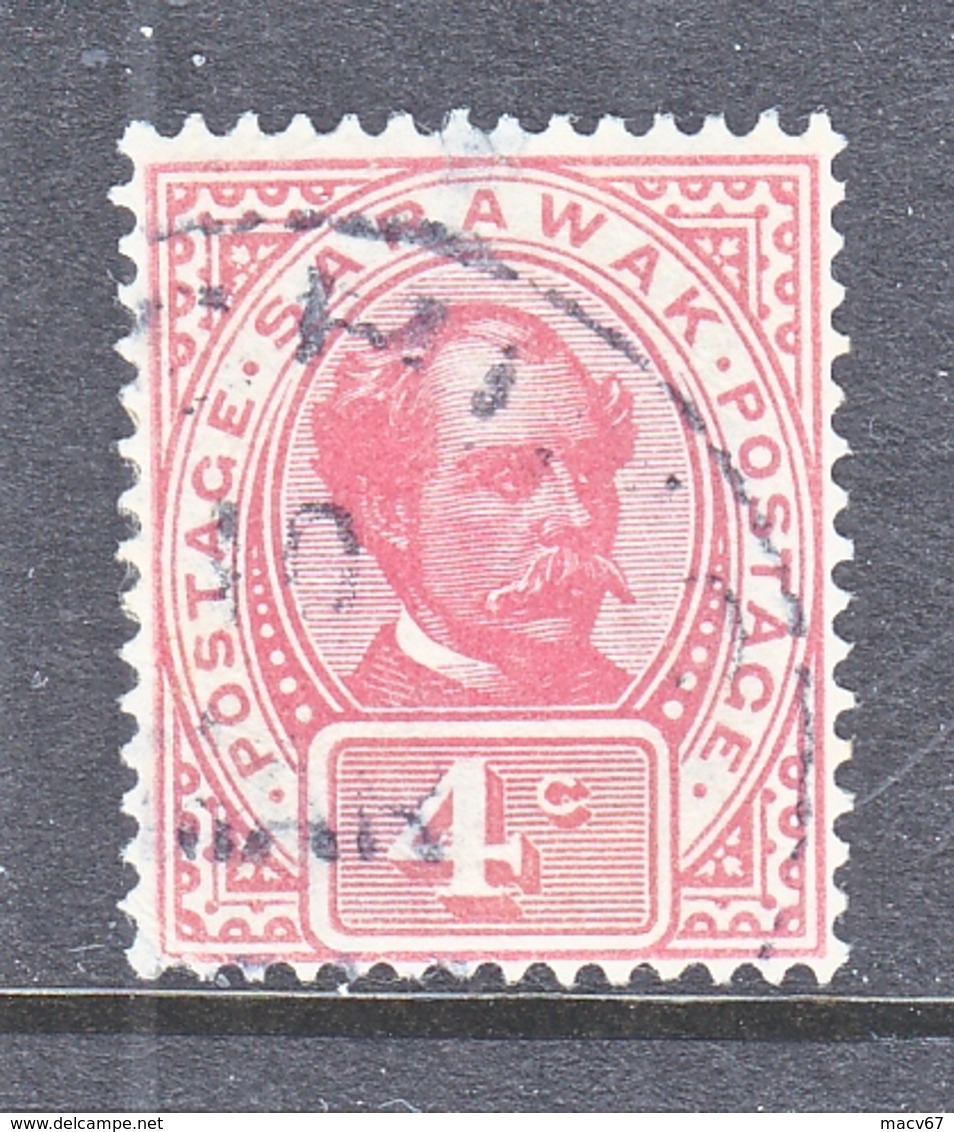 SARAWAK  39    (o)    1899-1908  Issue  " Postage " - Sarawak (...-1963)