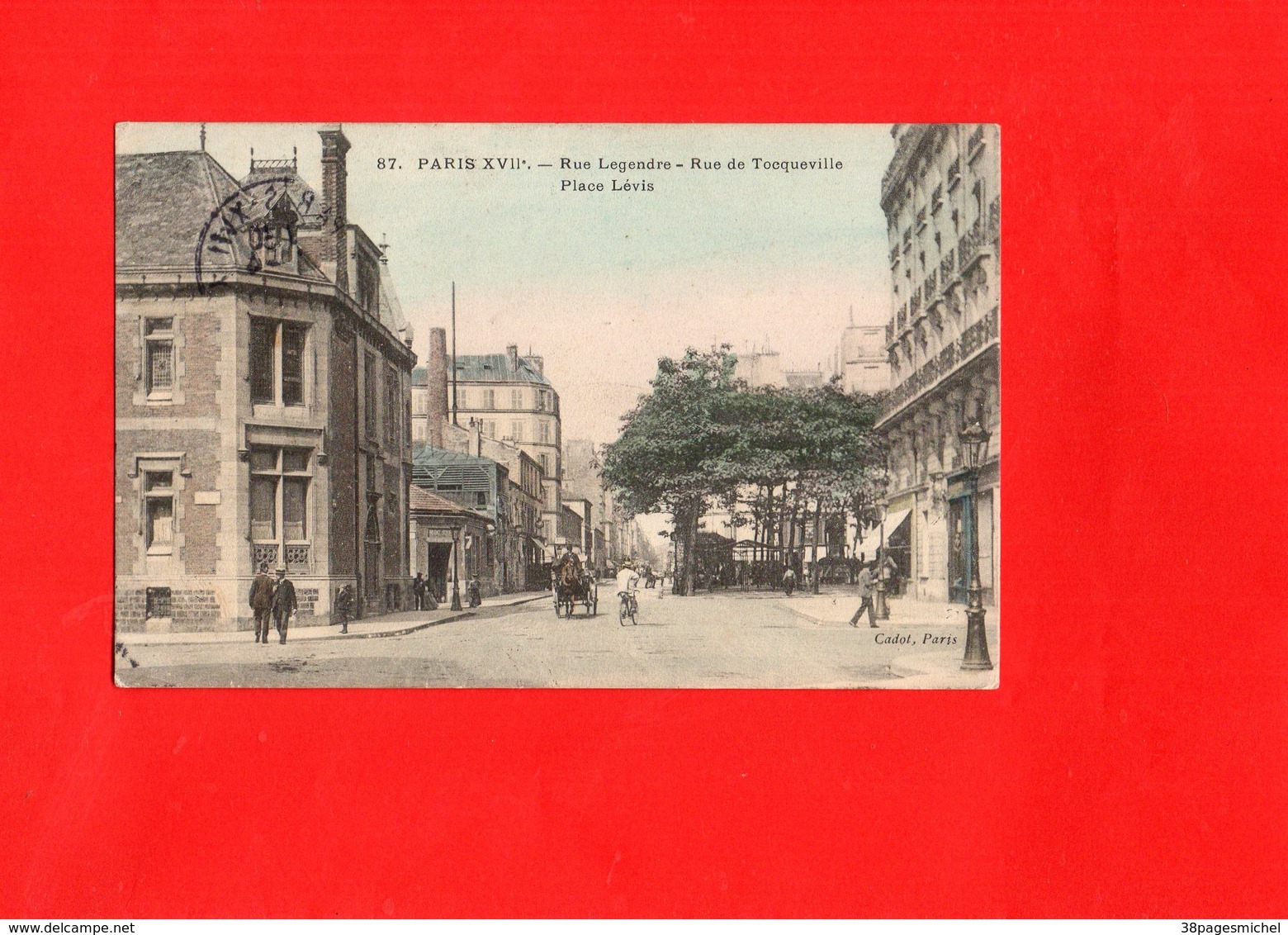 F1103 - PARIS - Rue Legendre - Rue De Tocqueville - Place Lévis - Autres & Non Classés