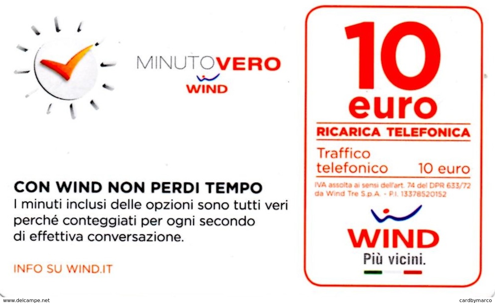 *ITALIA - WIND* - Ricarica Usata (sc. 31 / 12 / 2021) Variante? - Schede GSM, Prepagate & Ricariche