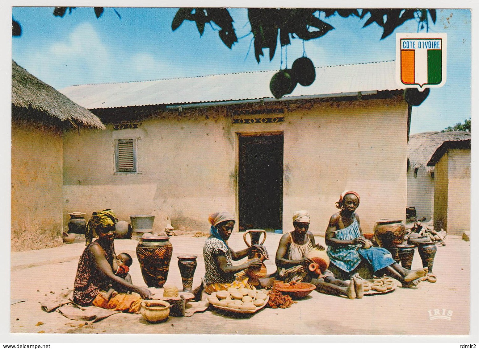 1473/ KATIOLA, Côte D'Ivoire. Fabrication Des Poteries. - Non écrite. Unused. No Escrita. Non Scritta. Ungelaufen. - Côte-d'Ivoire