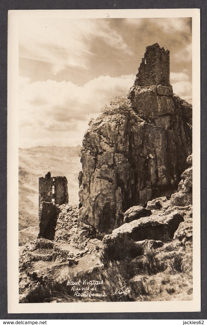 99466/ SAINT-MARTIN-DE-LA-VALAMAS, Les Ruines Du Château De Rochebonne - Saint Martin De Valamas