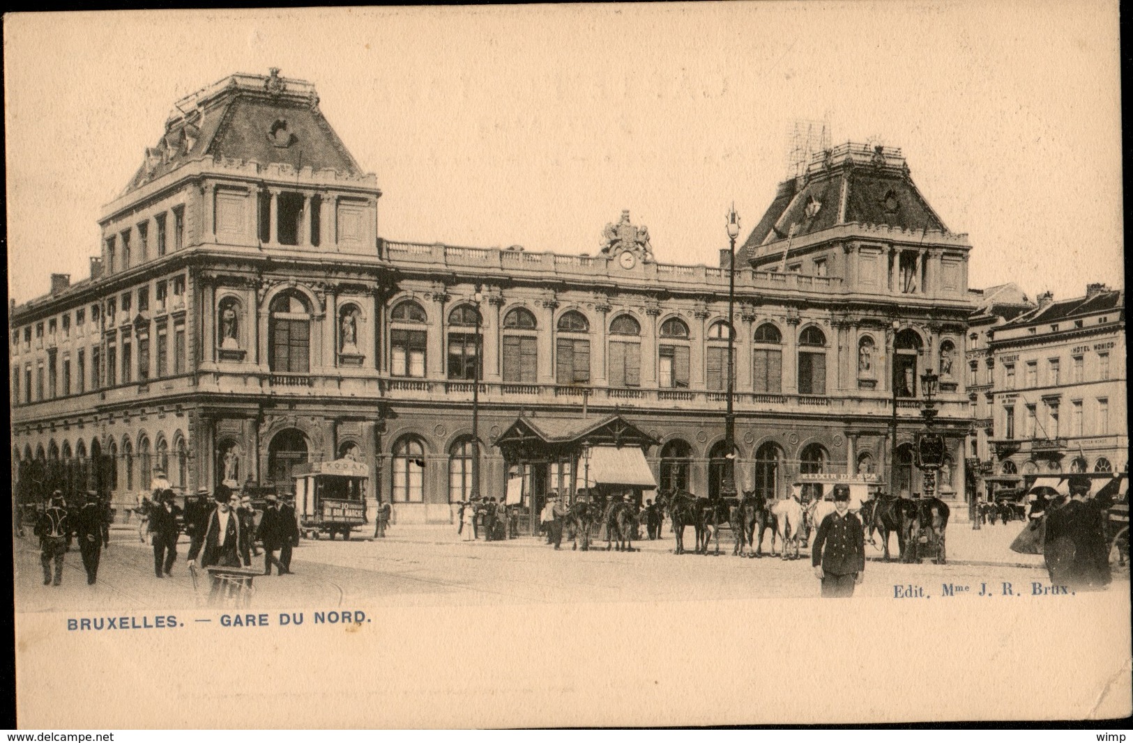 BRUXELLES :  Gare Du Nord - Monuments, édifices