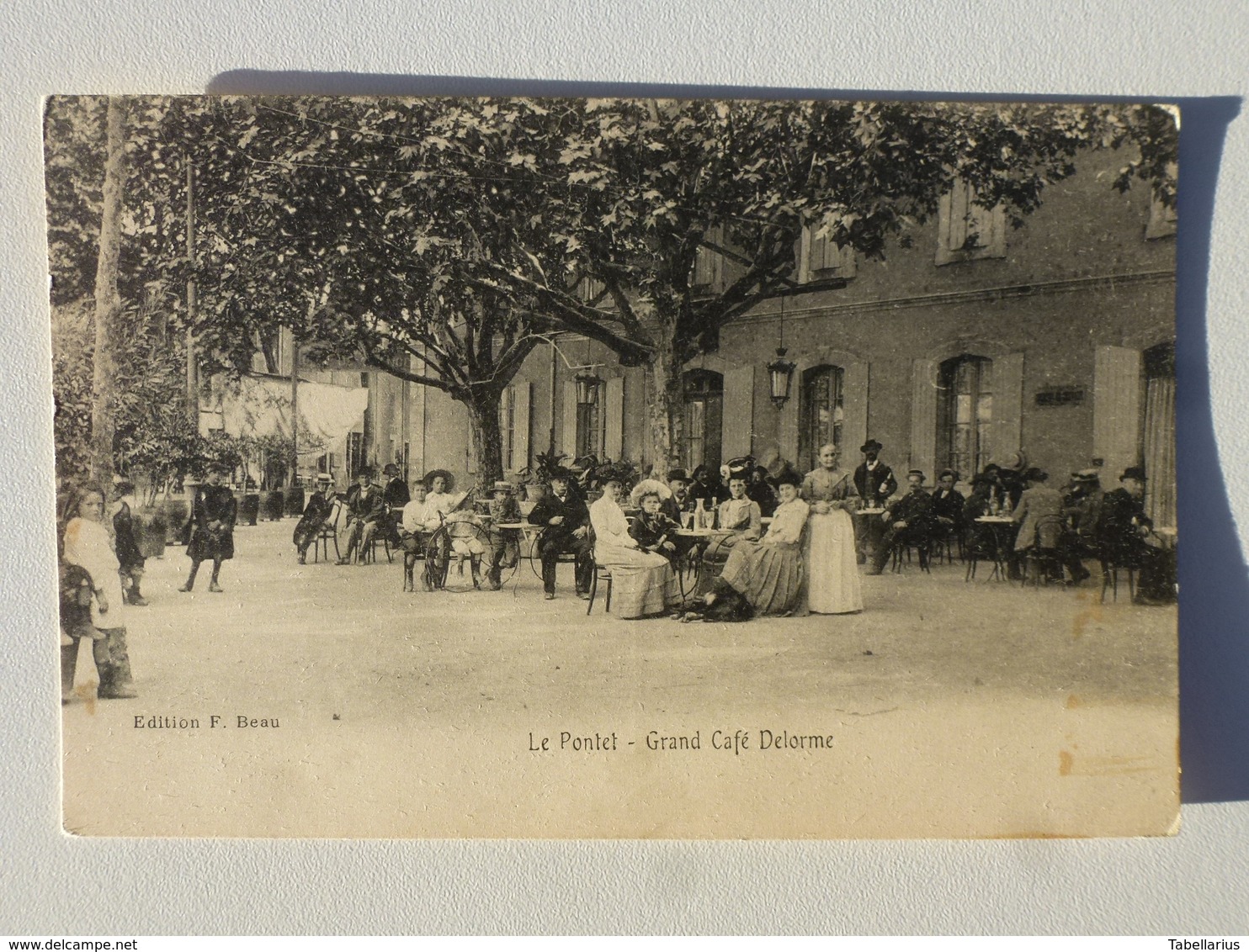 84 LE PONTET  Carte Rare En état Concours - Grand Café Delorme  TAB705 - Le Pontet