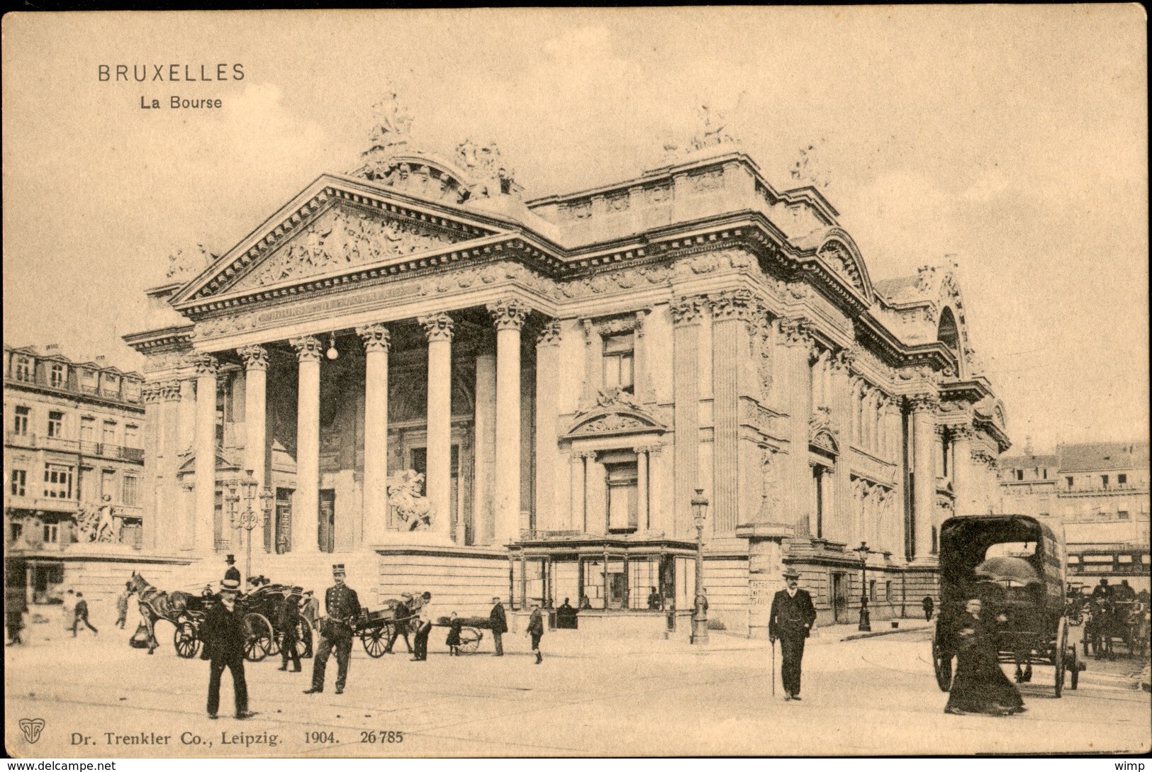 Bruxelles :  La Bourse - Monumenten, Gebouwen