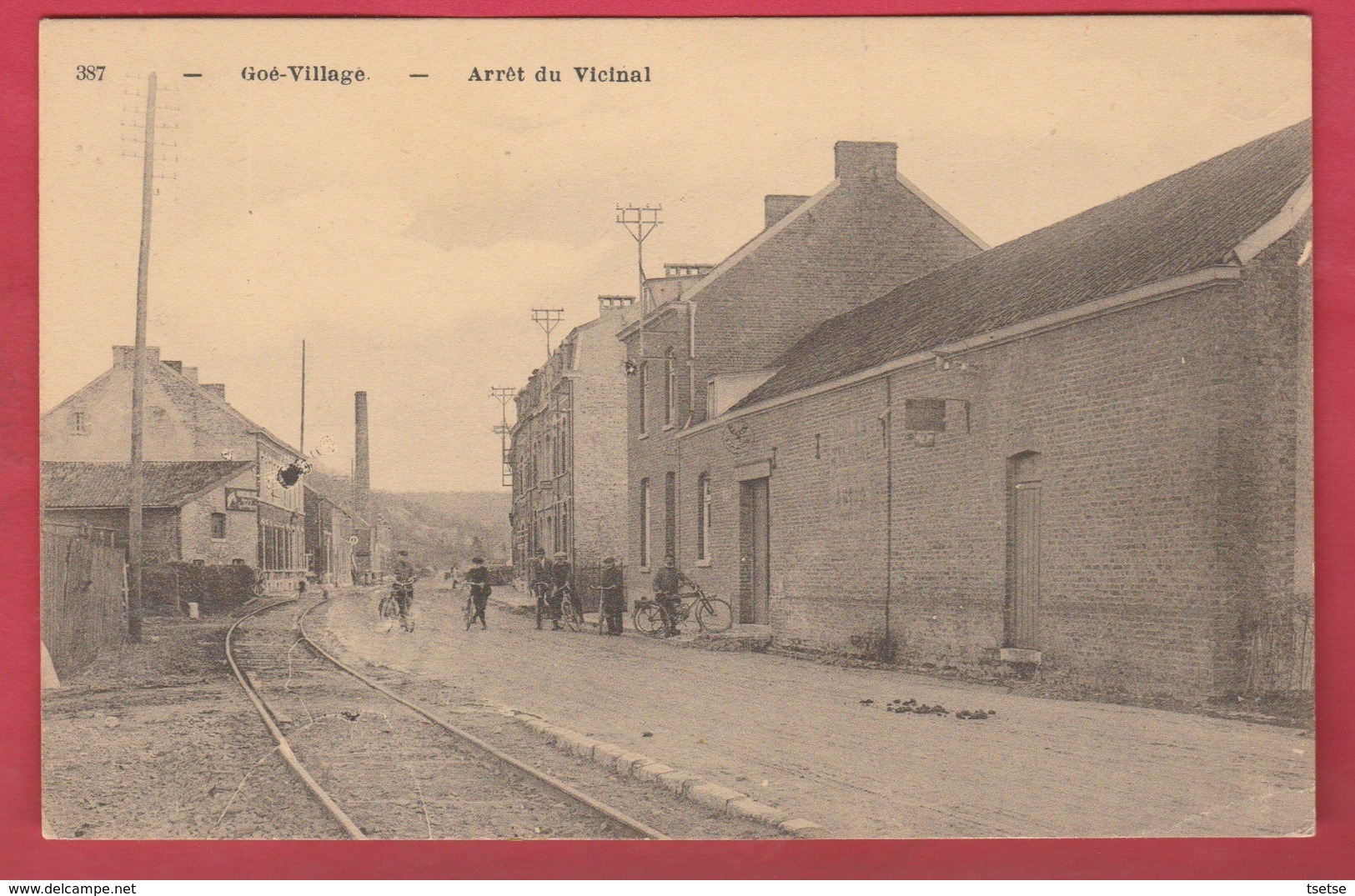 Goé-Village - Arrêt Du Vicinal ( Voir Verso ) - Limburg