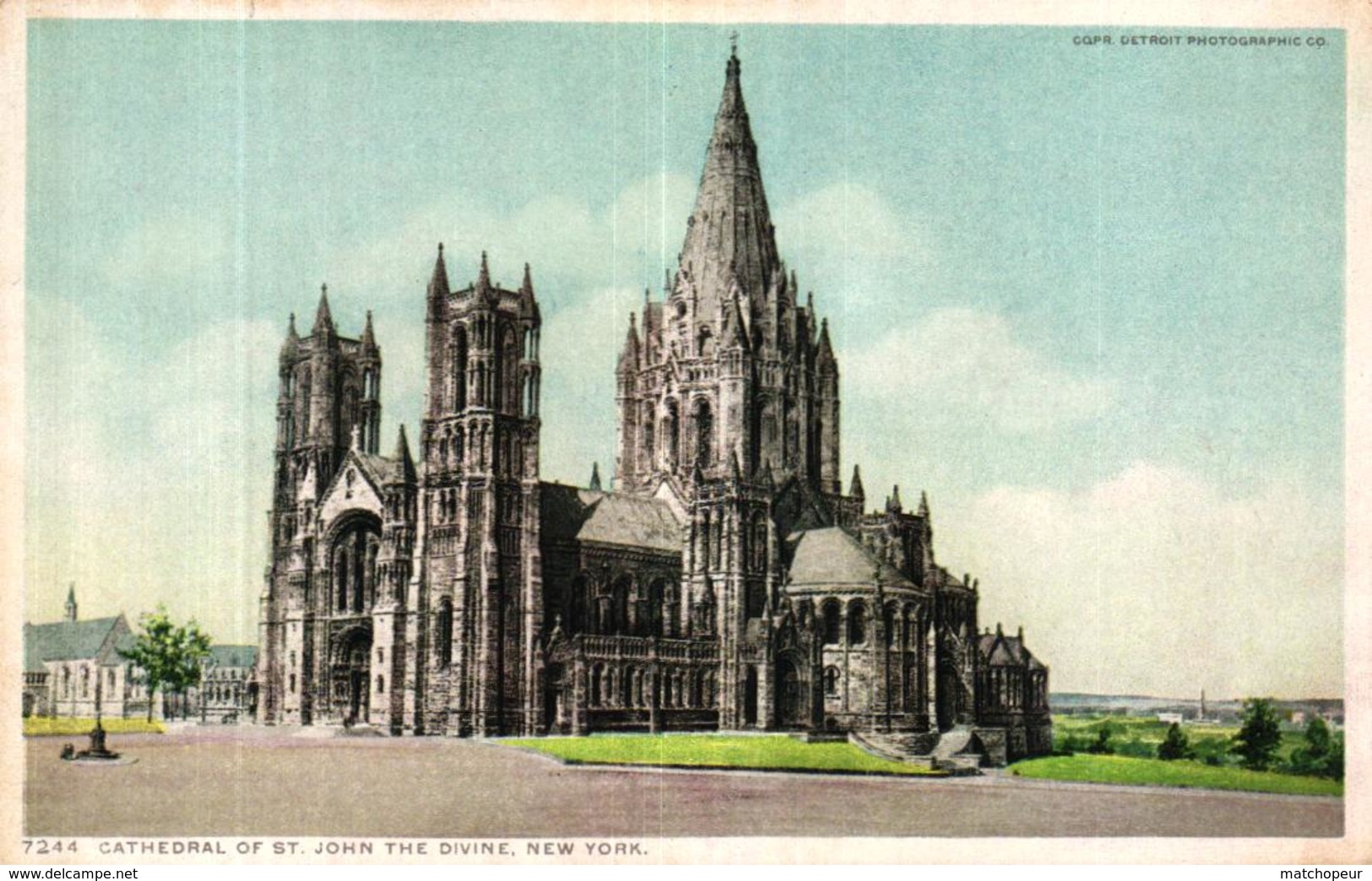 ETATS UNIS - CATHEDRAL OF ST JOHN THE DIVINE NEW YORK - Autres & Non Classés