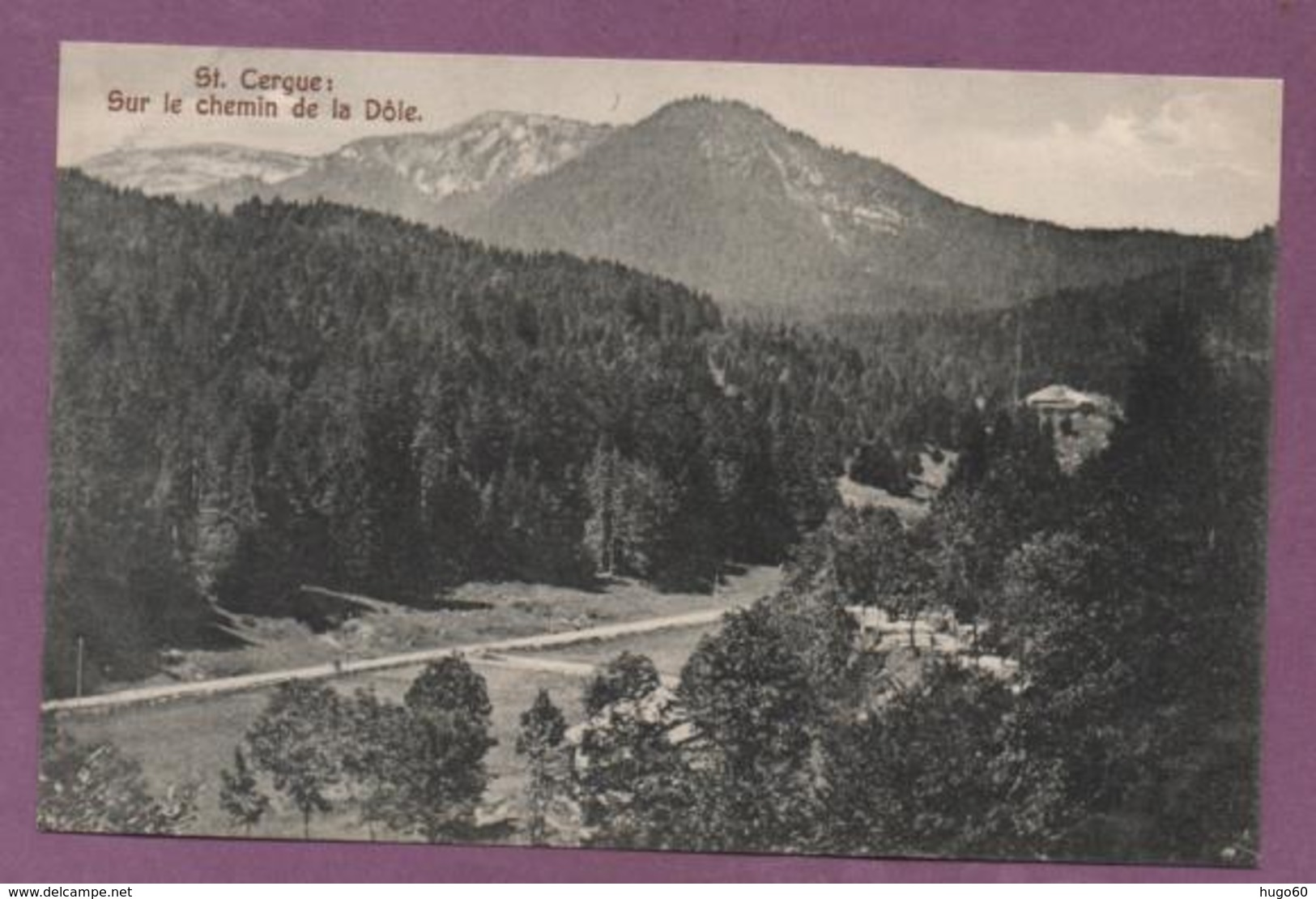 St.Cergue - Sur Le Chemin De La Dôle - Saint-Cergue