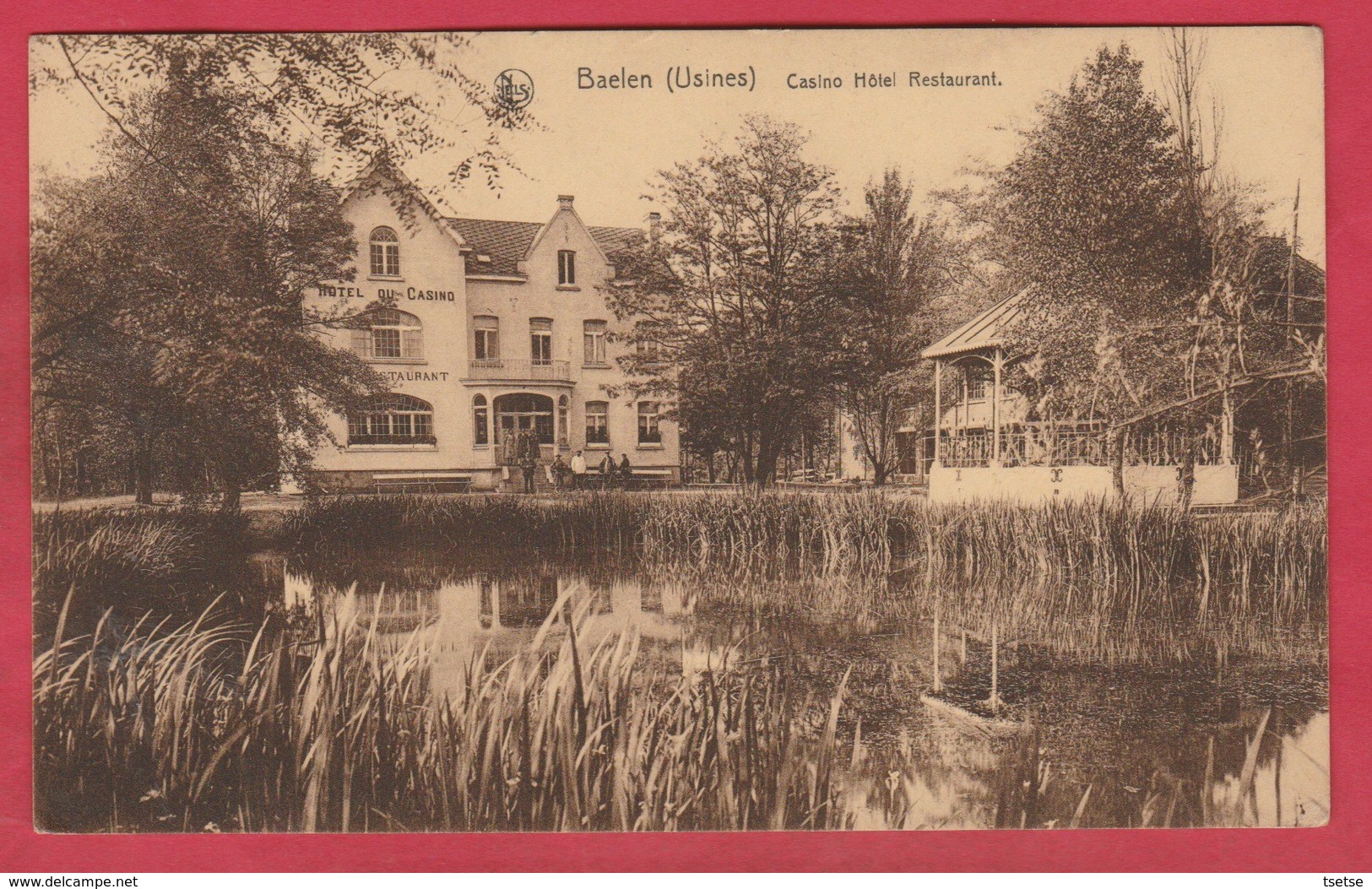 Baelen ( Usines ) - Casino Hôtel Restaurant - 193?( Voir Verso ) - Baelen