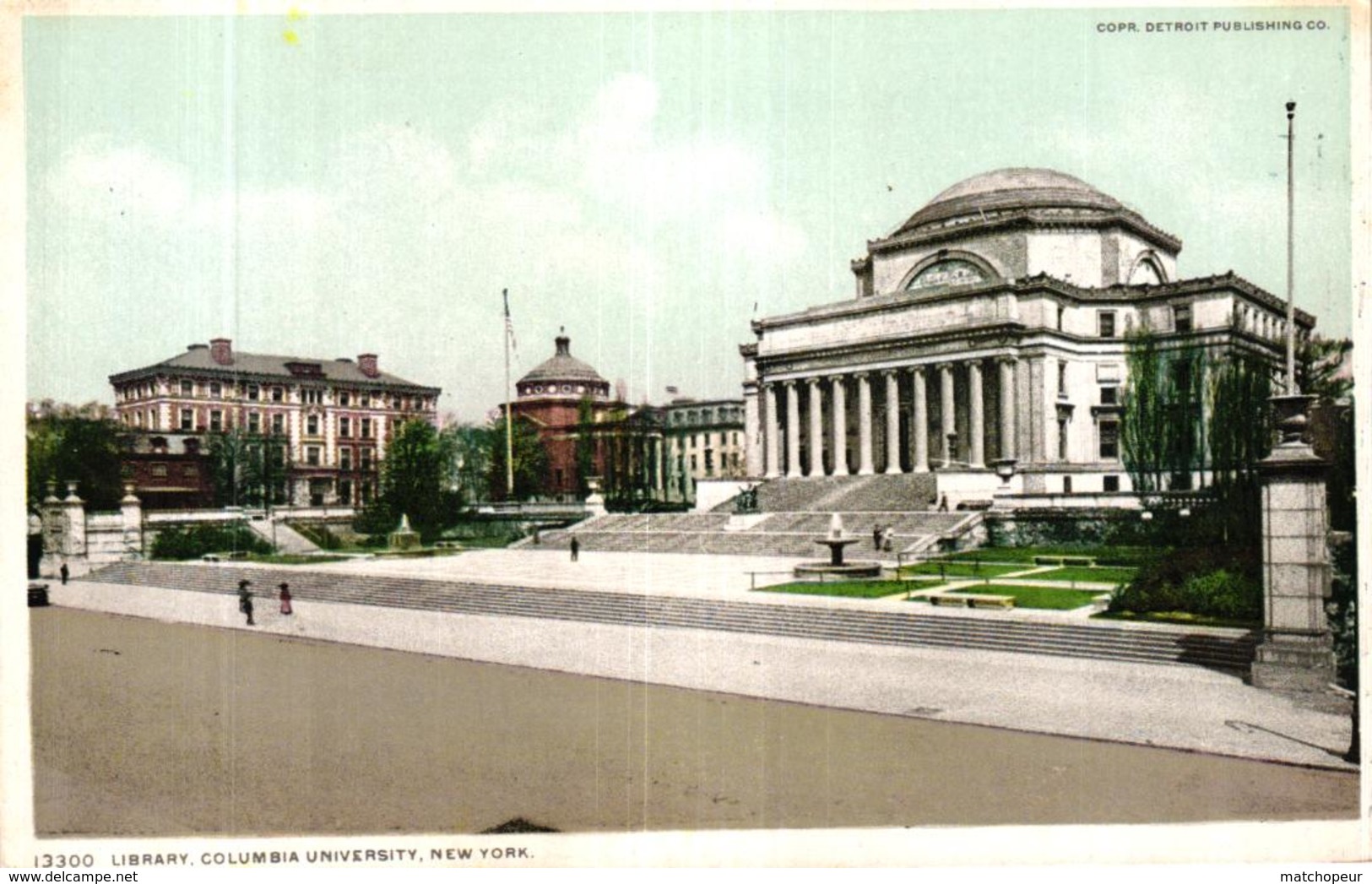 ETATS UNIS - LIBRARY COLUMBIA UNIVERSITY NEW YORK - Autres & Non Classés