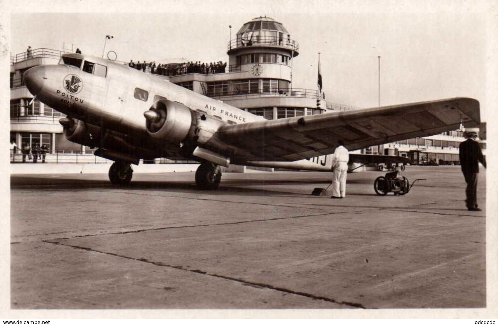 Port Aérien Du Borget Dugny Bloch 220 De La Cie Air France - 1946-....: Ere Moderne