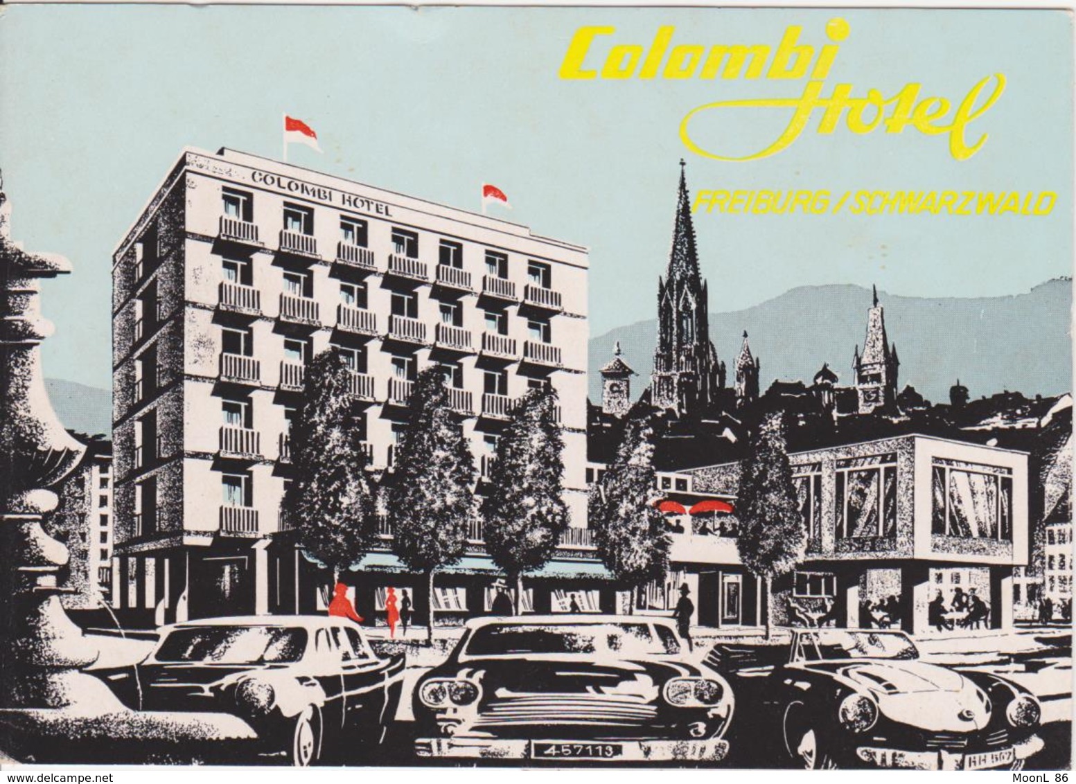 ALLEMAGNE - FREIBURG Freibourg / Schwarzwald - Colombi Hotel Vieilles Automobiles Auto - Freiburg I. Br.