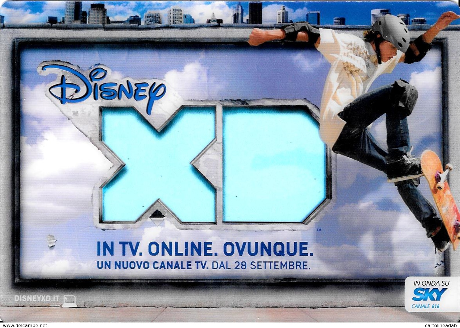 [MD2812] CPM - FUMETTI - DISNEY XD - NUOVO CANALE SKY - PROMOCARD 8852 - Non Viaggiata - Fumetti