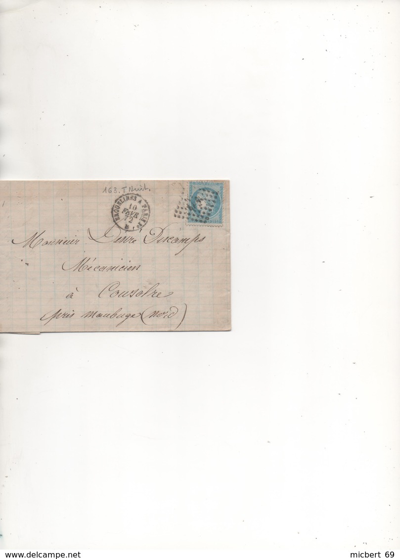 Lot  Mars CA :  Lettre - 1849-1876: Classic Period