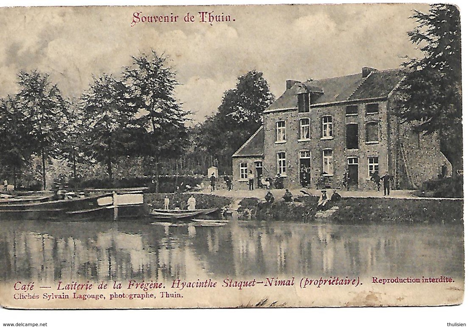 Thuin  Laiterie De La Frégène - Thuin