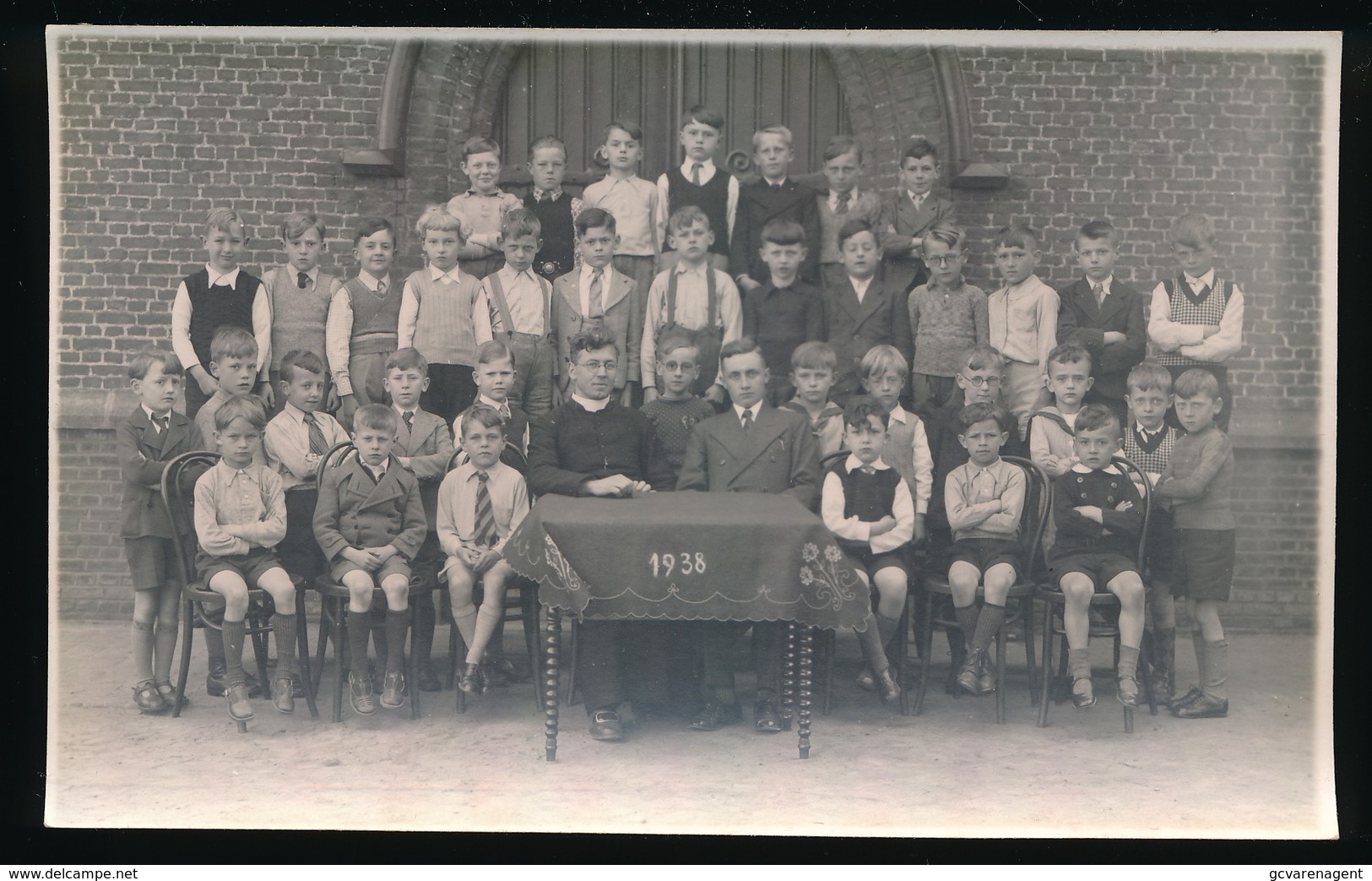 DEINZE  SINT HENDRIKSGESTICHT  SCHOOLJAAR 1938 - Deinze