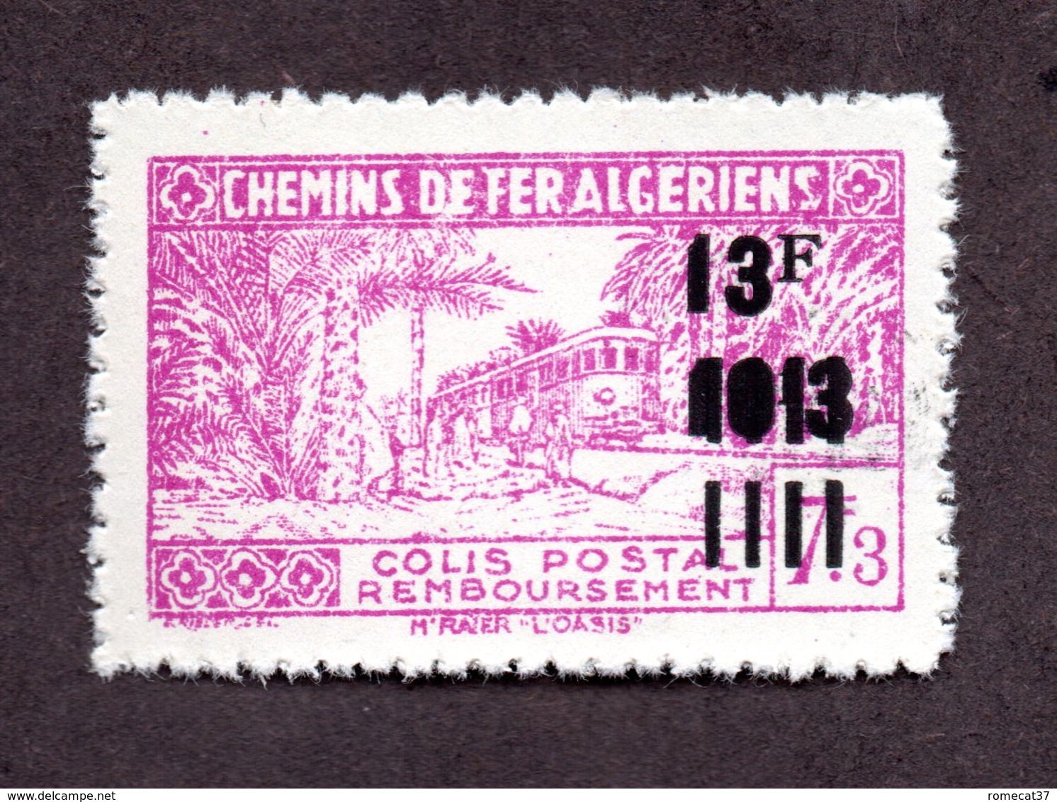 Algérie Colis Postaux  N°212a N** LUXE  Cote 15 Euros !!!RARE - Paquetes Postales