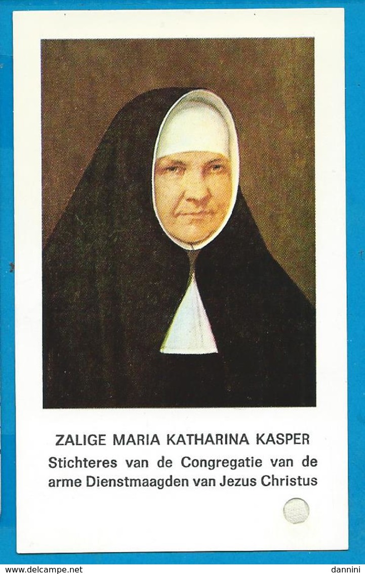 Relic    Reliquia    Z. Maria Katharina Kasper - Santini