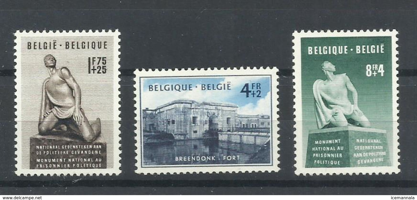 BELGICA  YVERT   860/62   MNH  ** - 1929-1941 Groot Montenez