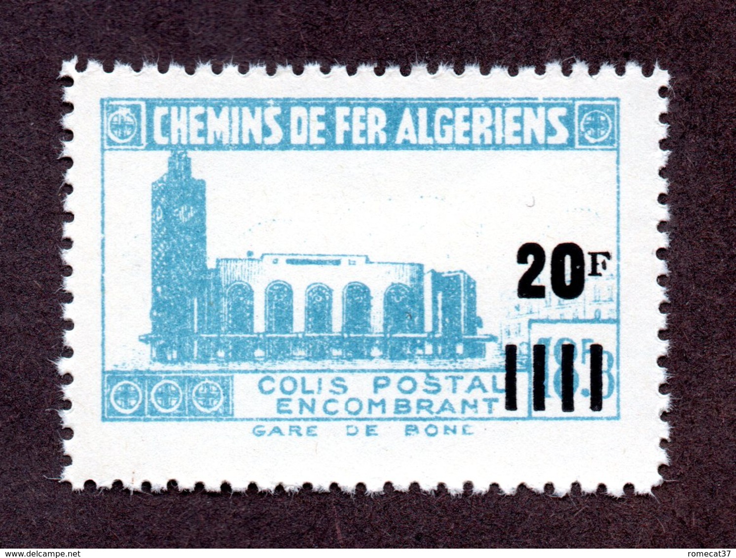 Algérie Colis Postaux  N°179b N** LUXE  Cote 20 Euros !!!RARE - Colis Postaux