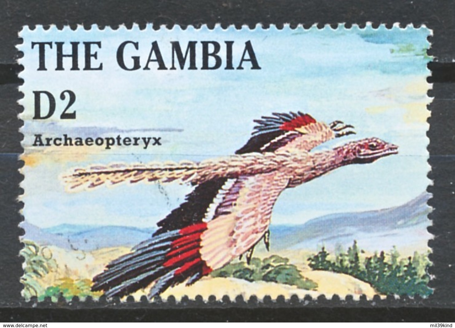 TIMBRE - GAMBIE  - Oblitéré - Gambia (1965-...)
