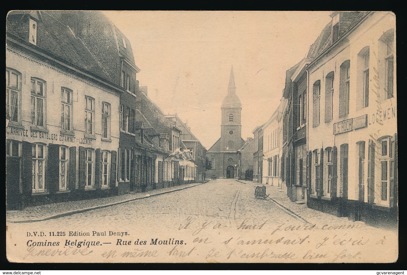 COMINES  KOMEN  RUE DES MOULINS - Comines-Warneton - Komen-Waasten