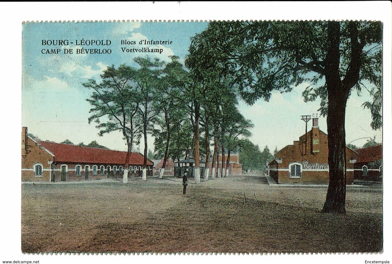 CPA - Carte Postale Belgique- Beverloo - Camp - Bloc De L'infanterie VM1290 - Beringen