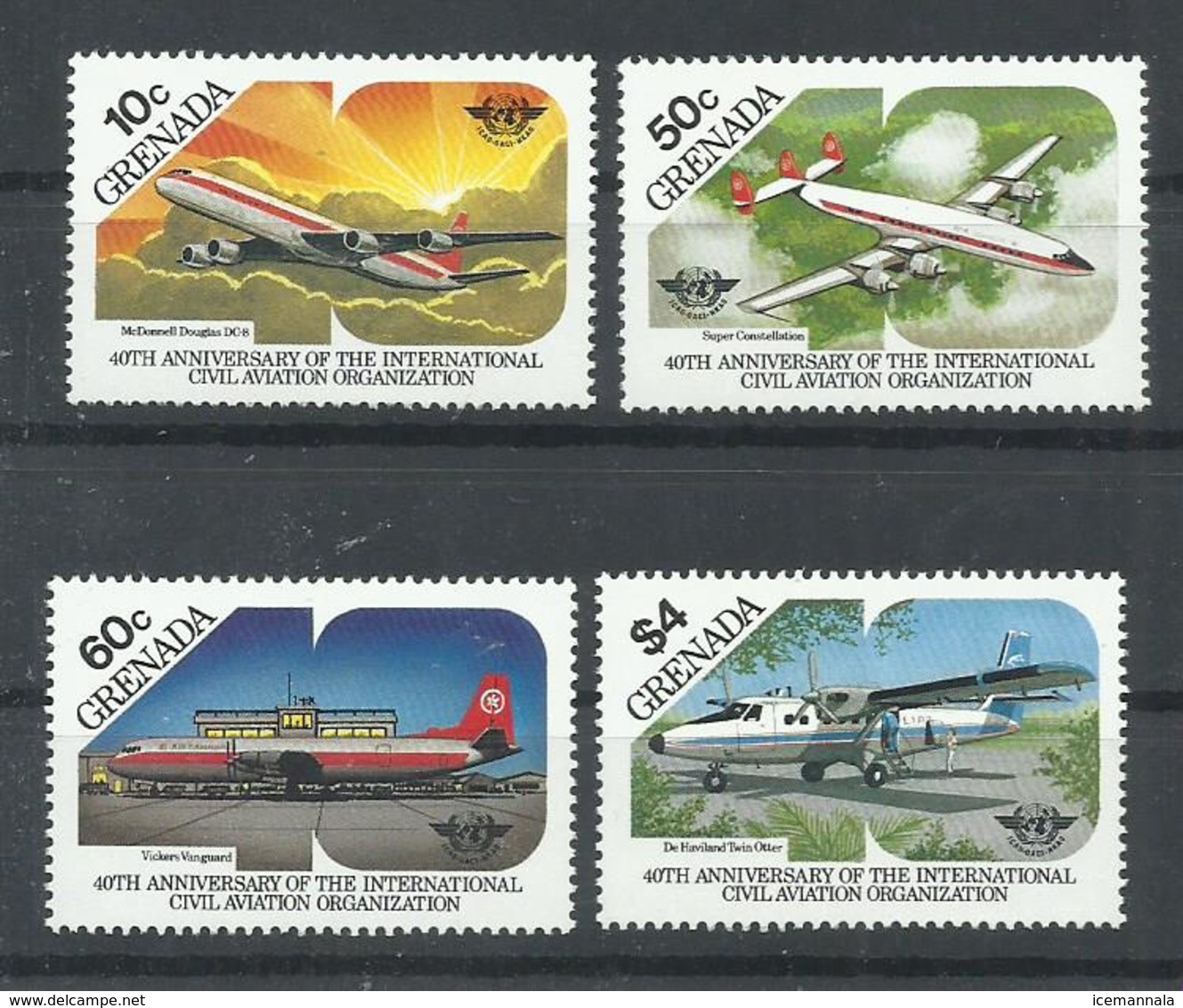 GRENADA YVERT   1228/31     MNH  ** - Grenada (1974-...)