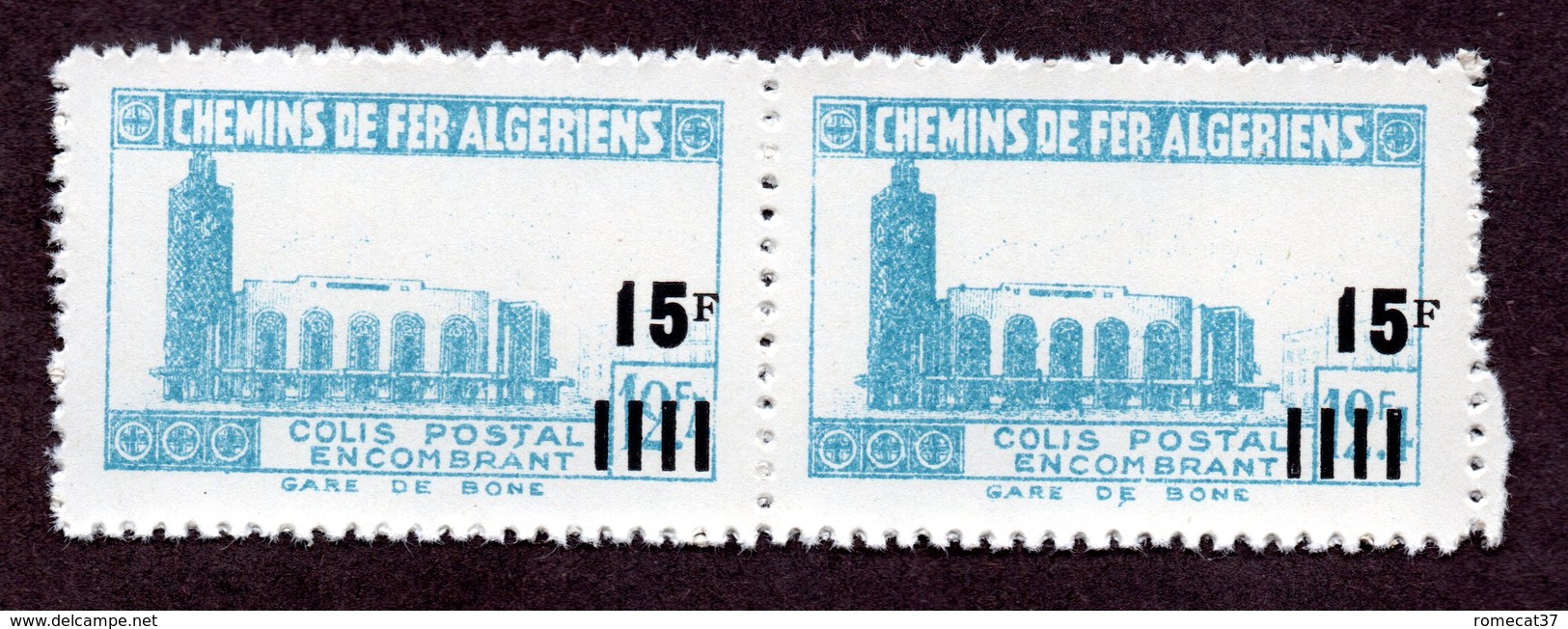 Algérie Colis Postaux  N°178a Sans Surcharge Avec "1" Plus Grand N** LUXE  Cote 55 Euros !!!RARE - Paquetes Postales