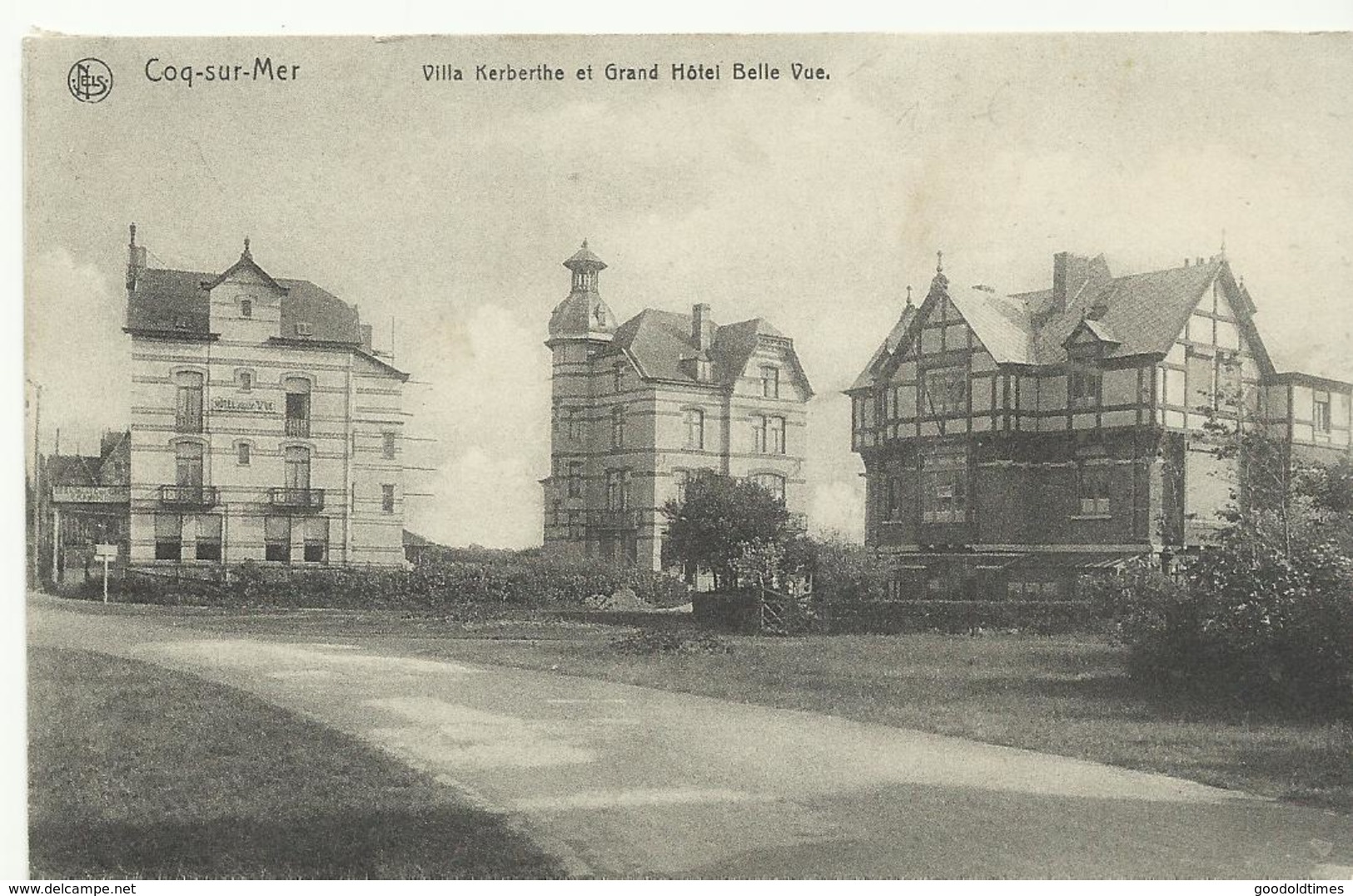 Coq-sur-mer  Villa Kerberthe Et Grand Hotel Belle Vue    (672) - De Haan