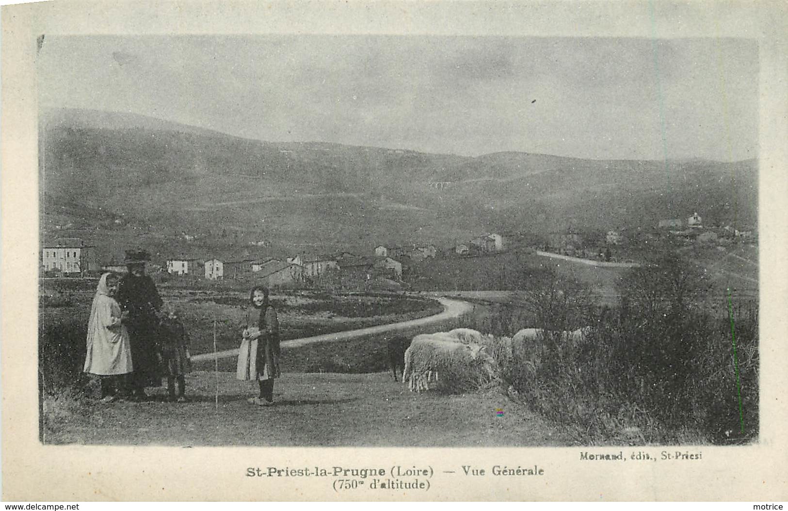 SAINT PRIEST LA PRUGNE - Vue Générale. - Other & Unclassified