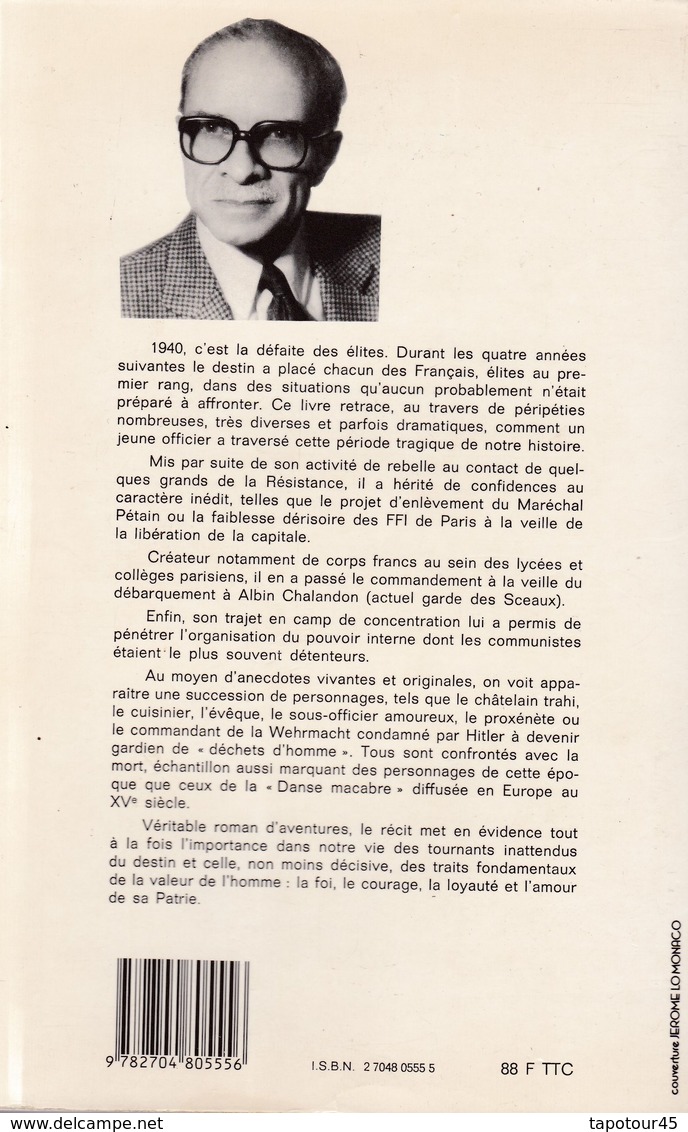 C M 1)  Livre De "Jean De Montangon" Un Saint Cyrien Des Années 40 (240 Pgs Fmt. 24 X 16 ) - Français