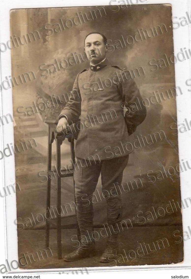 1918 - Prima Guerra Mondiale Ww1 1gm - Militare - Alpino Alpini  Cartolina Fotografica - Guerre, Militaire