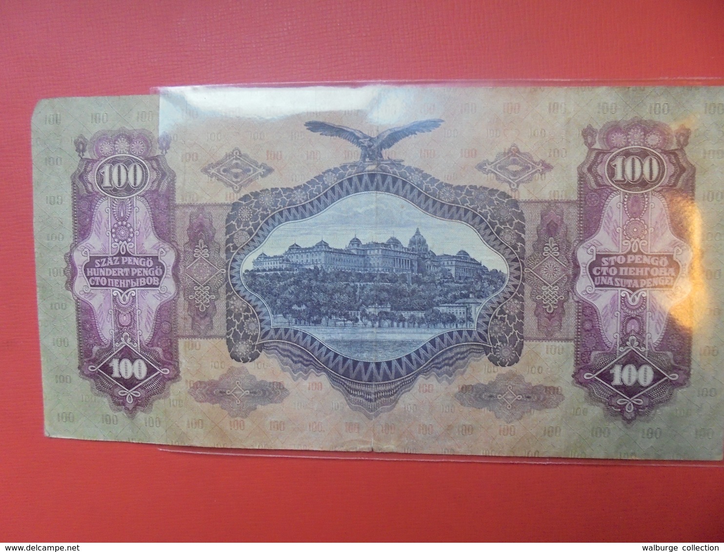 HONGRIE 100 Pengö 1930 CIRCULER - Hongrie