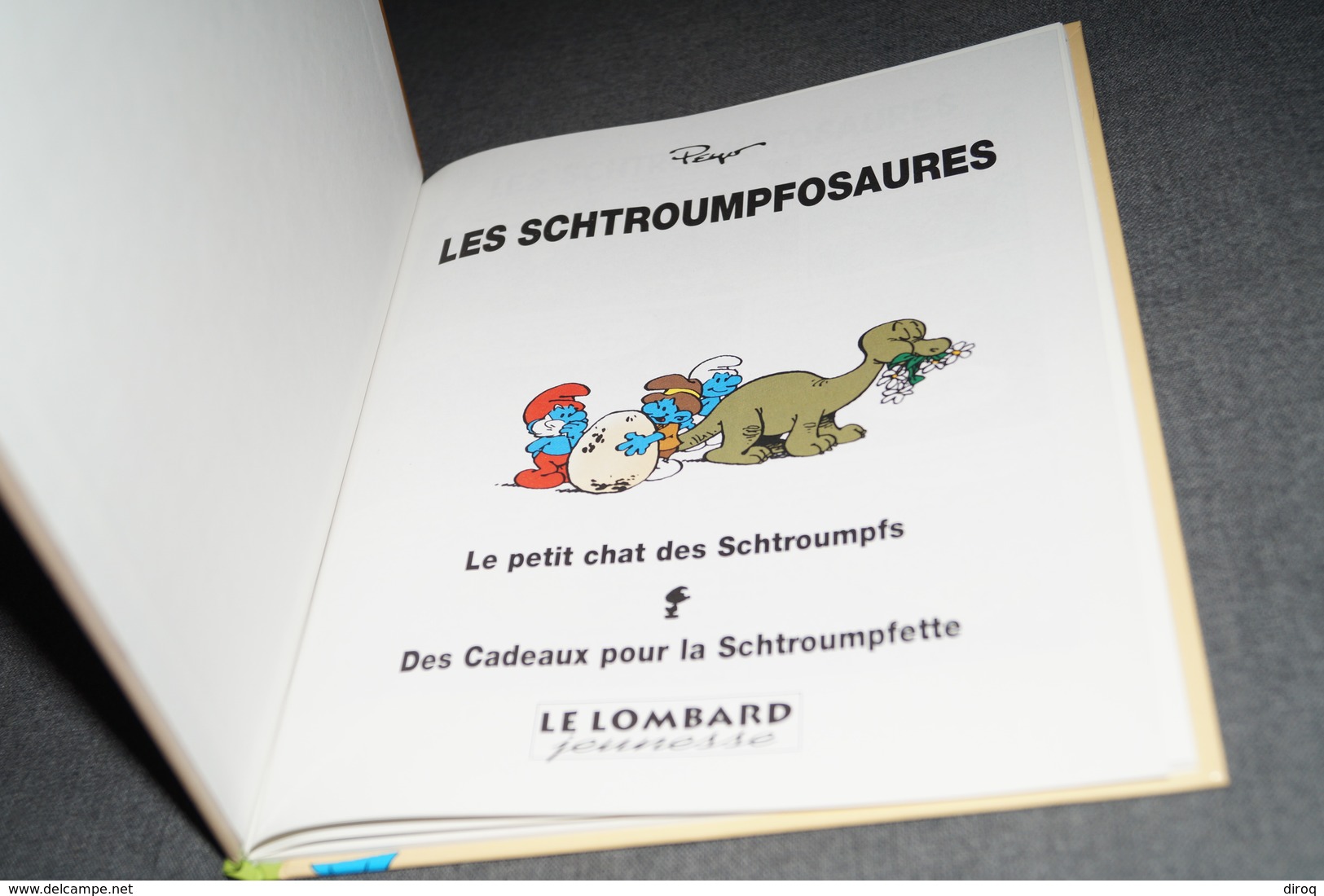 BD A L'état Neuf,publicitaire ,Peyo,E.O.,les Schtroumpfosaures N° 12 ,3 Histoires De Schtroumpfs,Original 1995 - Autres & Non Classés