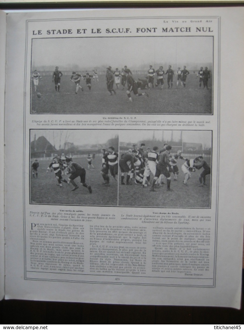 1909 Voiturettes : DEMEESTER-SIZAIRE-BARRE-CORRE-LA-LICORNE-DORIOT/CYCLISME/BOXE : JOE JEANNETTE-SAM MAC VEA