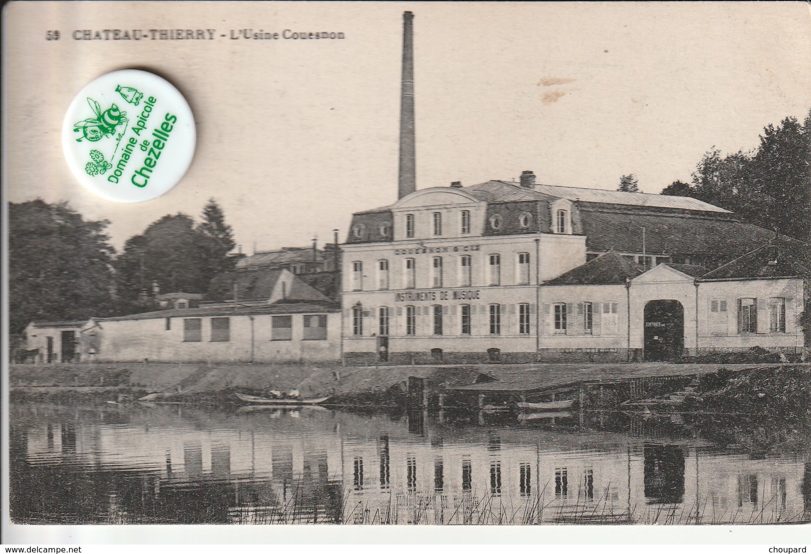 02 - Carte Postale Ancienne De  CHATEAU THIERRY    L'Usine Couesnon - Chateau Thierry