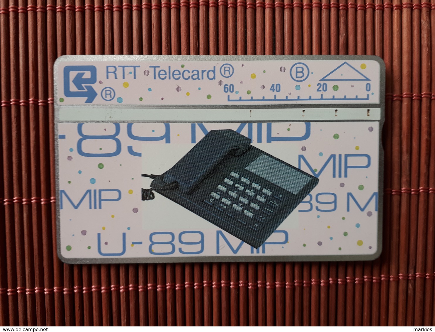 S 32 U-89 Phone  Mip 106 L  Used Catalogue 16 Euro Rare - Sans Puce